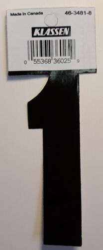 Klassen 8,3 cm Vinyl Number