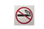 Metl-Stik "Tupakointi kielletty" 9x9 cm - "No Smoking"